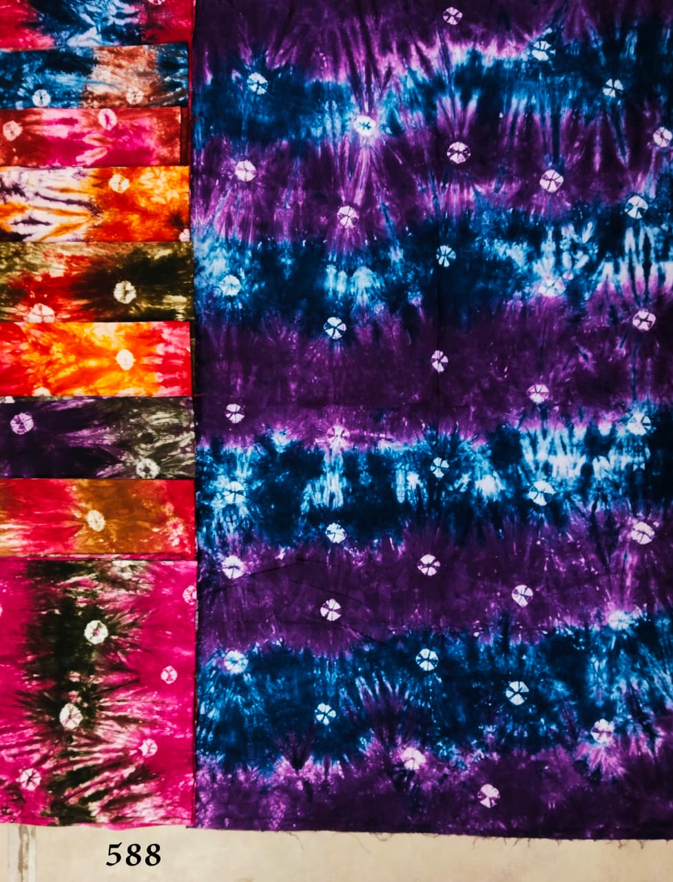 Bandhej Cotton Nighty Fabric 270 GSM – Wholesale (3 m piece) - Image 2