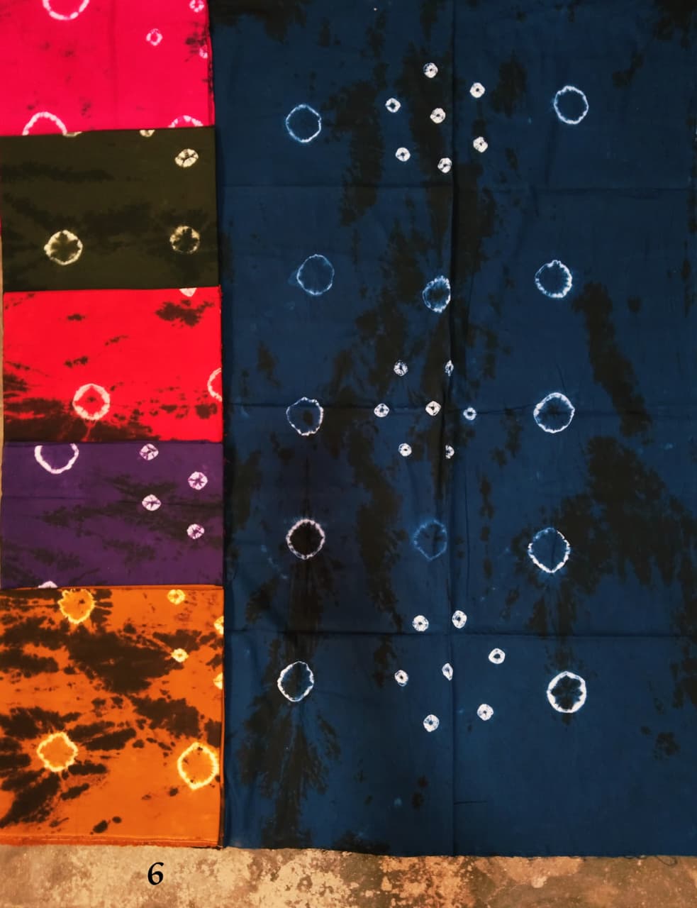 Cotton Bandhej Nighty Fabric — Wholesale Lot - Image 10