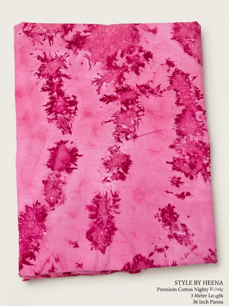 Rayon Tie-Dye Nighty Fabric – Wholesale (3 m piece)