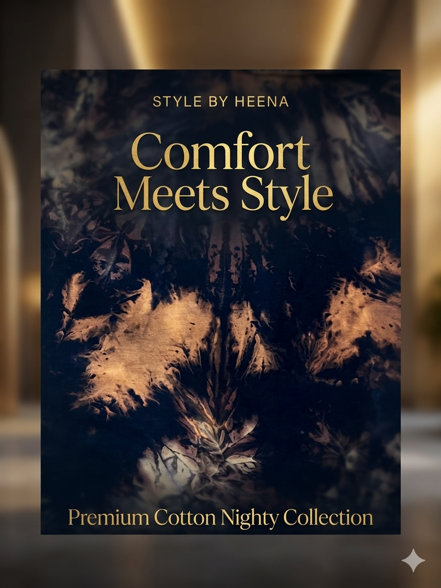 Style By Heena premium cotton nighty fabric