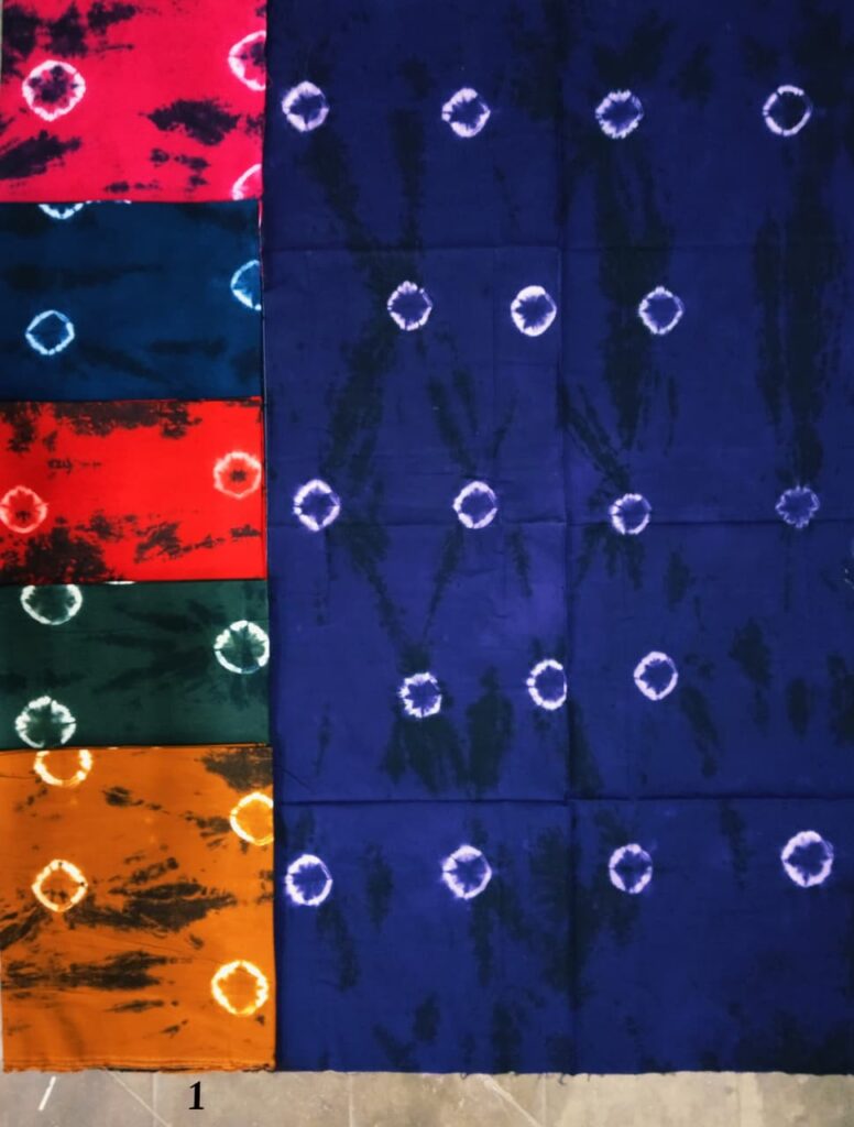 Bandhej Cotton Nighty Fabric 270 GSM – Wholesale (3 m piece)