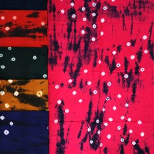 Kohinoor Bandhej Cotton Nighty Fabric – Wholesale (3 m piece)