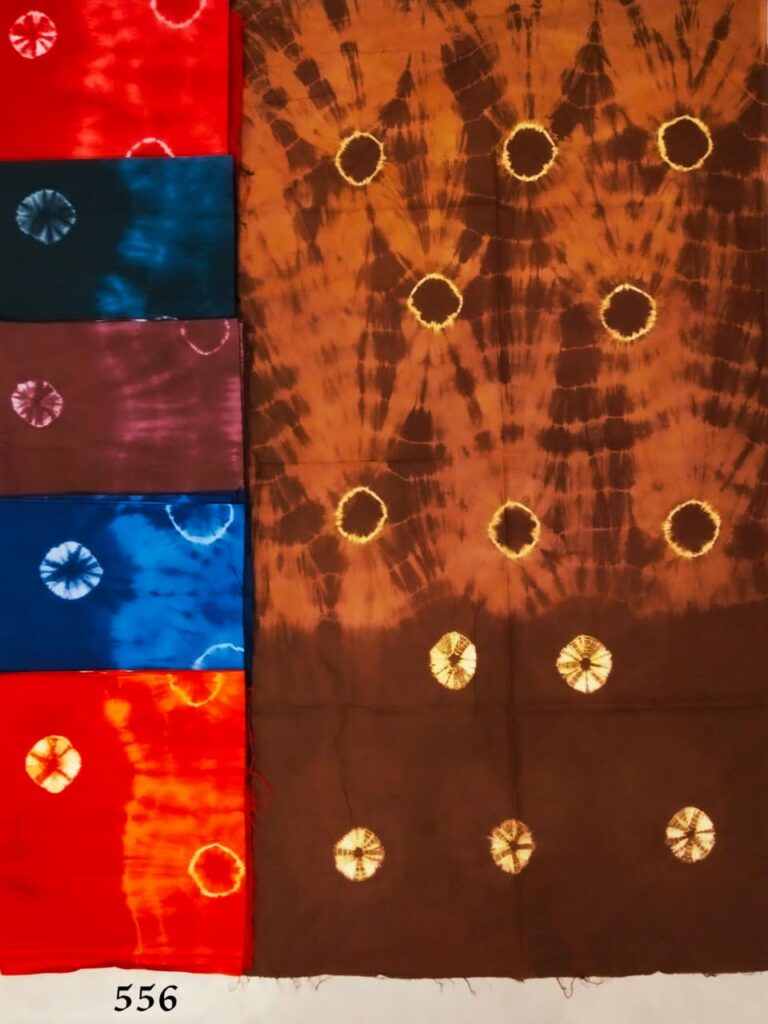 Diamond Bandhej Cotton Nighty Fabric 320 GSM Autoloom – Wholesale (3 m piece)